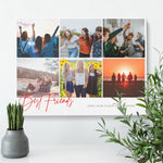 Load image into Gallery viewer, Distance Friend Gift | Personalised Canvas | Best Friend Gift Canvas - UniquePrintsStore

