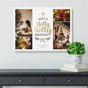 Family Christmas Gift | Custom Canvas | Family Photo Gift Canvas - UniquePrintsStore