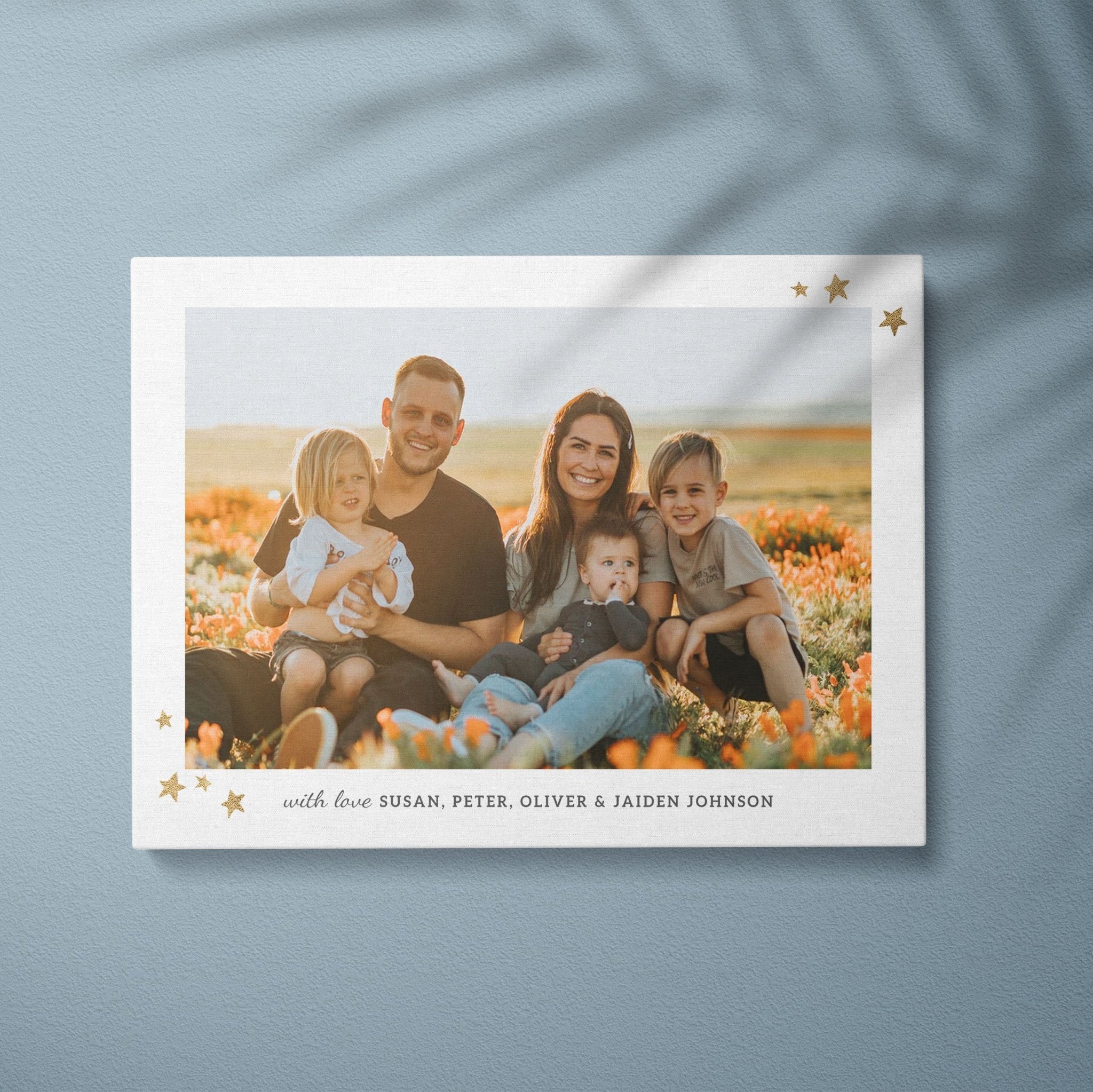Family Photo Canvas | Personalised Gift | Photo Gift Canvas - UniquePrintsStore