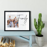 Load image into Gallery viewer, Family Photo Gift | Personalised Frame | Custom Photo Print Normal Frame - UniquePrintsStore
