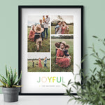 Load image into Gallery viewer, Family Quote Gift | Custom Christmas Gift | Personalised Birthday Gift Normal Frame - UniquePrintsStore
