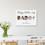 Load image into Gallery viewer, Father&#39;s Day Gift | Custom Canvas | Gift From Kids Canvas - UniquePrintsStore
