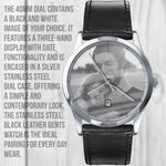 Load image into Gallery viewer, Fathers Day Gift For Dad From Daughter, Gift Idea From Son, Personalized Gifts For Dad, Dad Birthday Gift Watch - UniquePrintsStore
