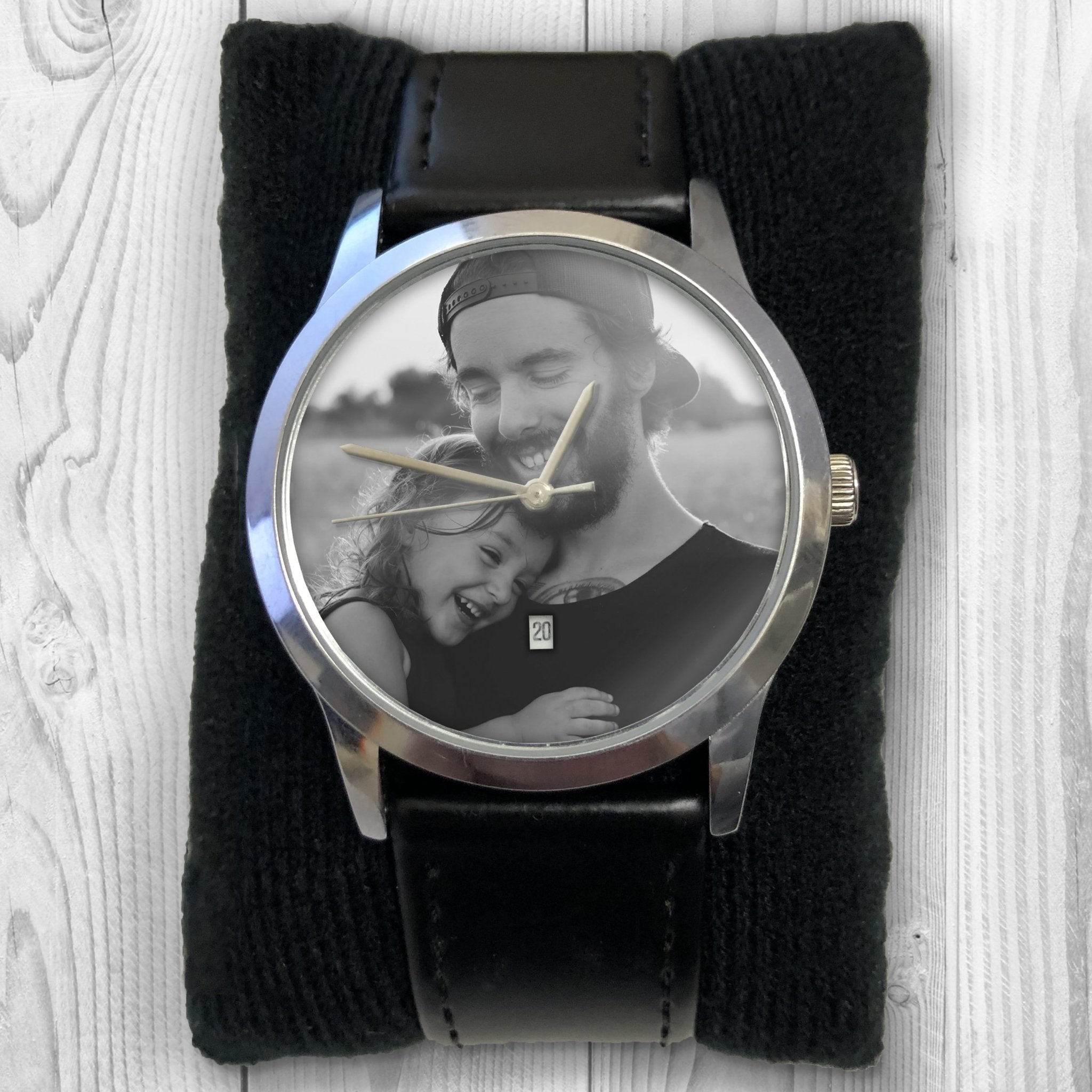 Fathers Day Gift For Dad From Daughter, Gift Idea From Son, Personalized Gifts For Dad, Dad Birthday Gift Watch - UniquePrintsStore