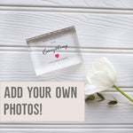 Load image into Gallery viewer, Father&#39;s Day Gift | Personalised Gift For Him | Frame With Saying PhotoBlock - Unique Prints
