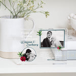 Load image into Gallery viewer, Fiftieth Anniversary Gift For Wife | 50th Anniversary Gift For Parents | 50 Year Wedding Anniversary For Him | Anniversary Gift For Couple PhotoBlock - Unique Prints
