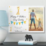 Load image into Gallery viewer, First Father&#39;s Day Gift | Personalised Canvas | Photo Gift For Him Canvas - UniquePrintsStore
