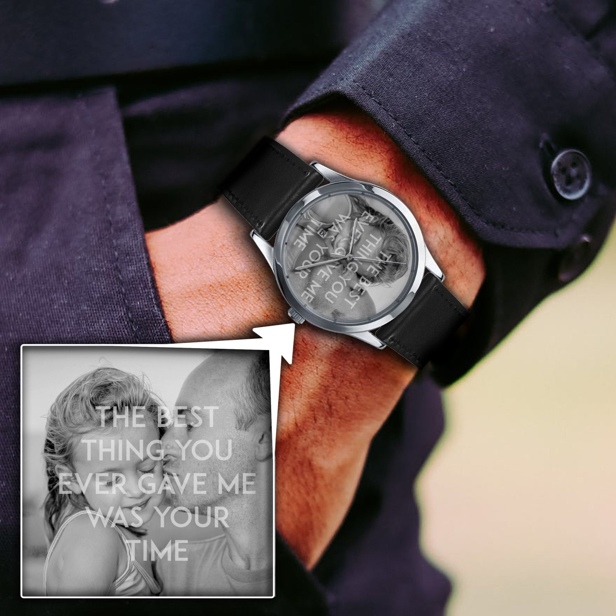 Gift For Dad | Keepsake Watch | Father Of The Bride Gift Watch - UniquePrintsStore
