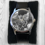 Load image into Gallery viewer, Gift For Husband | Custom Photo Gift | Wedding Anniversary Gift Watch - UniquePrintsStore

