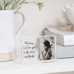 Gift For New Mom | New Parents Gifts | Push Gift For New Mom PhotoBlock - Unique Prints