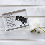 Load image into Gallery viewer, Gift Idea for Daddy, Father&#39;s Day Quote Glass Block PhotoBlock - Unique Prints
