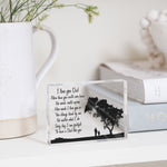 Load image into Gallery viewer, Gift Idea for Daddy, Father&#39;s Day Quote Glass Block PhotoBlock - Unique Prints
