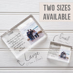 Load image into Gallery viewer, Gifts For Daughter From Mom | Daughter Gifts From Parents | 21st Birthday Gift For Daughter PhotoBlock - Unique Prints
