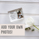 Load image into Gallery viewer, Godparent Gift | God Parent Proposal Gift | Godparents Picture Frame PhotoBlock - Unique Prints

