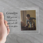 Load image into Gallery viewer, Grandad Photo Frame | Picture Frame For Grandad PhotoBlock - Unique Prints
