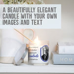 Load image into Gallery viewer, Grandfather Birthday Gift Customised Photo Candle Holder | Grandpa Bday Present Ideas | Personalized Votive Glass with Picture, Home Decor Candleholder - Unique Prints
