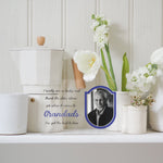 Load image into Gallery viewer, Grandfather Personalized Birthday Gift | Grandpa Picture Frame PhotoBlock - Unique Prints

