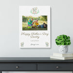 Load image into Gallery viewer, Happy Birthday Dad | Custom Gift | Personalised Canvas Canvas - UniquePrintsStore
