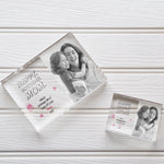 Load image into Gallery viewer, Happy Birthday Mom | Custom Photo Frame | Birthday Gift For Her PhotoBlock - Unique Prints
