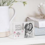 Load image into Gallery viewer, Happy Birthday Mom | Custom Photo Frame | Birthday Gift For Her PhotoBlock - Unique Prints

