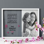 Load image into Gallery viewer, Happy Birthday Mom | Transparent Frame | Birthday Gift Idea Transparent Frame - UniquePrintsStore
