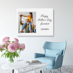 Load image into Gallery viewer, Happy Father&#39;s Day Grandad | Personalised Photo Canvas | Gift For Him Canvas - UniquePrintsStore
