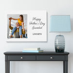 Load image into Gallery viewer, Happy Father&#39;s Day Grandad | Personalised Photo Canvas | Gift For Him Canvas - UniquePrintsStore
