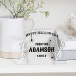 Load image into Gallery viewer, Happy Halloween Signs | Custom Halloween Gifts | Family Halloween Sign PhotoBlock - Unique Prints
