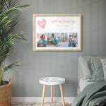 Load image into Gallery viewer, Happy Valentine&#39;s Day | Custom Print | Multi-Photo Gift Normal Frame - UniquePrintsStore
