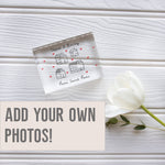 Load image into Gallery viewer, Home sweet home sign glass block PhotoBlock - Unique Prints
