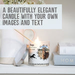 Load image into Gallery viewer, Horse Memorial Custom Photo Glass Candle Holder | Pet Loss Gift Ideas | Personalised Votive Glass with Picture | Crystal Home Decor Present Candleholder - Unique Prints
