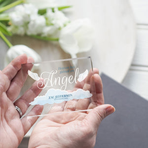 Infant Loss Gift | Sympathy Bereavement Gift | Loss of Baby Miscarriage Gift PhotoBlock - Unique Prints