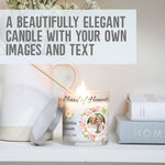 Load image into Gallery viewer, Maid of Honor Custom Photo Candle Holder | Bridesmaid Thank You Gift Ideas | Personalised Votive Glass with Picture | Wedding Decor Present Candleholder - Unique Prints
