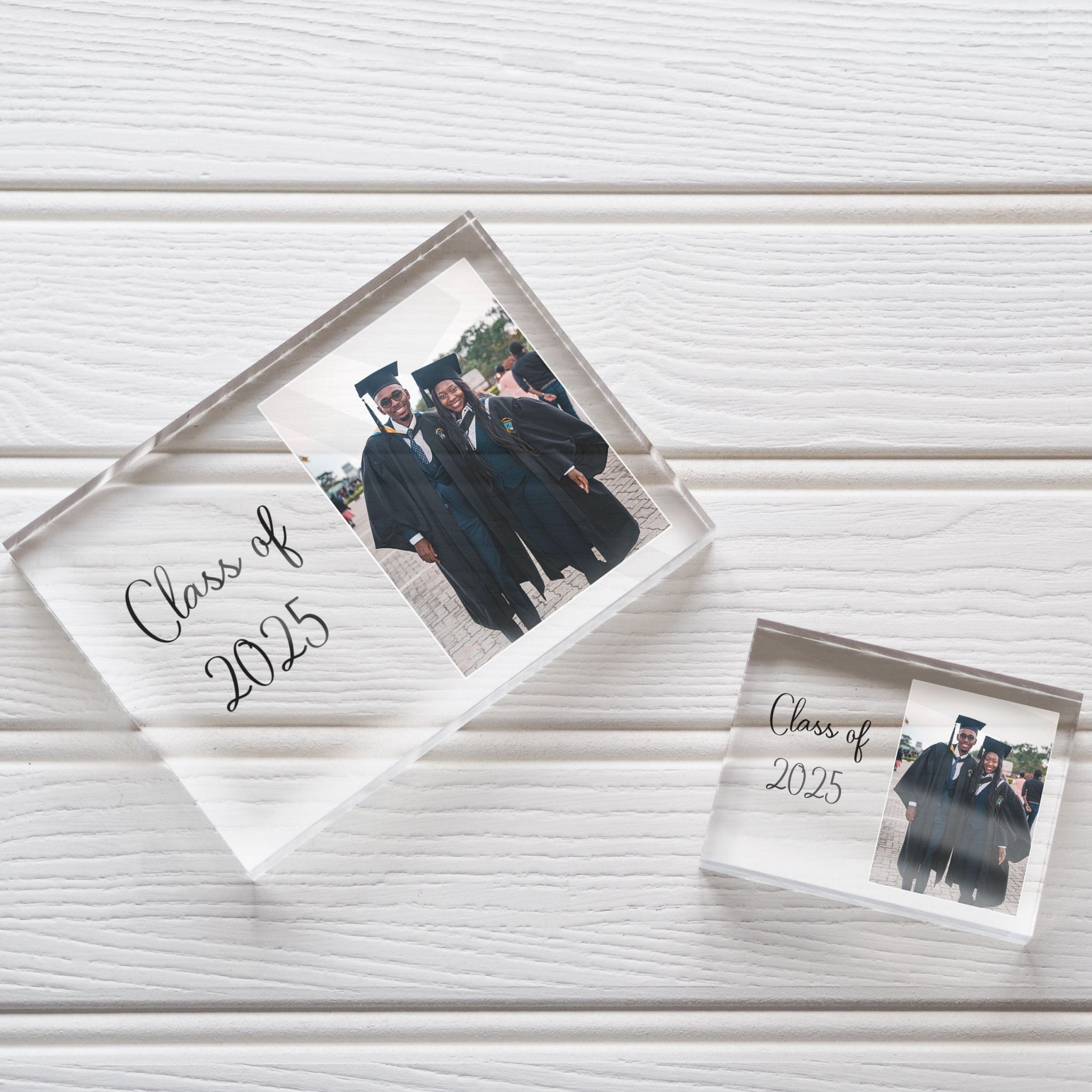 Masters Degree Graduation Gift | High School Graduation Gift For Him | Graduation Picture Frame For Her PhotoBlock - Unique Prints