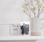 Load image into Gallery viewer, Masters Degree Graduation Gift | High School Graduation Gift For Him | Graduation Picture Frame For Her PhotoBlock - Unique Prints

