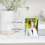 Load image into Gallery viewer, Medical Student Gift, Gift For Doctor, Medical School Gift, Gift For Nurse, Future Doctor Gift, Nursing Student Gift PhotoBlock - Unique Prints
