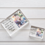 Load image into Gallery viewer, Memorial Gift For Loss Of Mom To Son | Mom Loss Frame | Mother Memorial Gift PhotoBlock - Unique Prints
