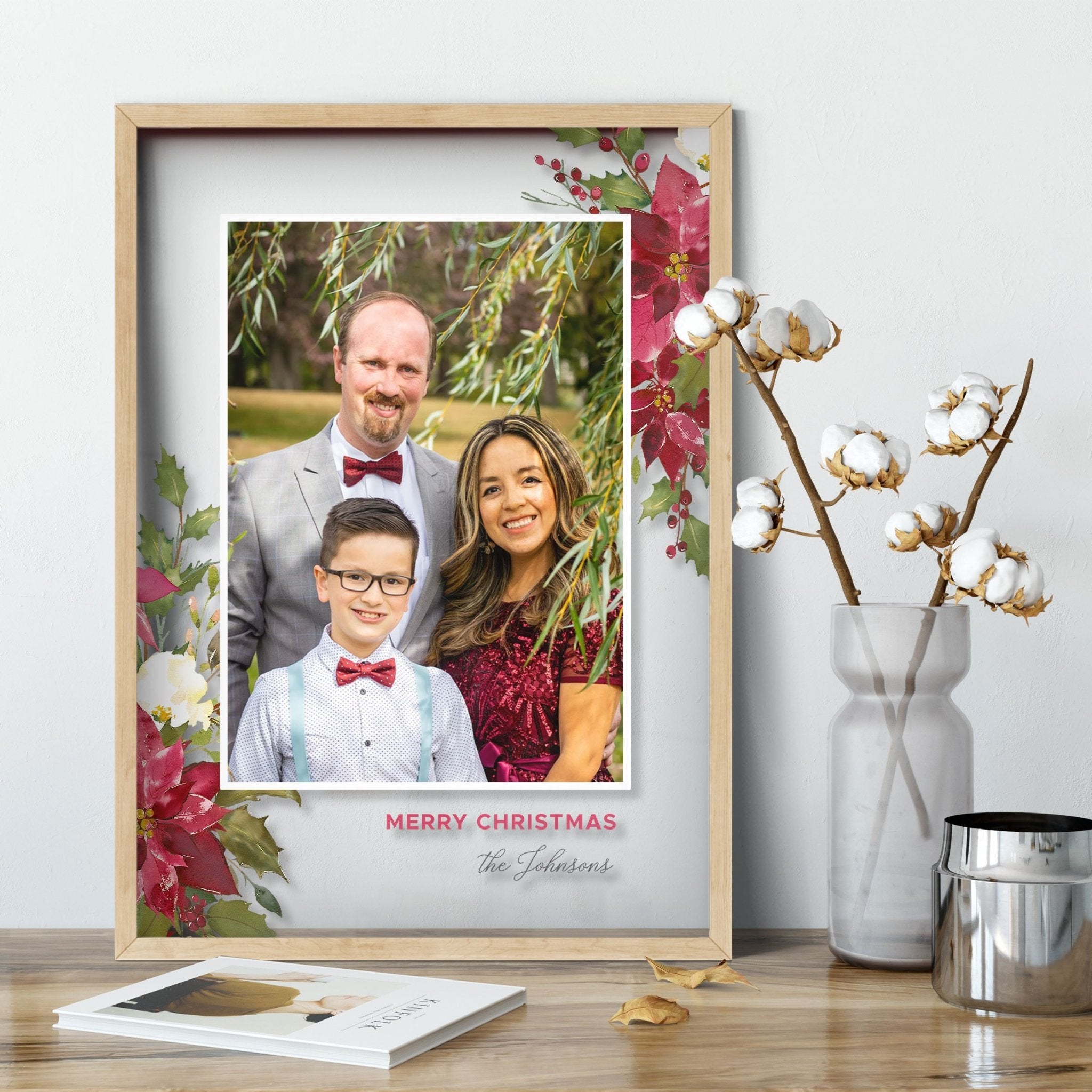 Merry Christmas | Custom Photo Frame | Christmas Present