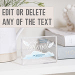 Load image into Gallery viewer, Miscarriage Keepsake | Miscarriage Gift | Baby Memorial Gift | Baby Loss Gift PhotoBlock - Unique Prints
