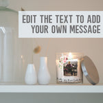 Load image into Gallery viewer, Mom is My Best Friend, Custom Photo Candle Holder | Gift Ideas for Mama | Personalised Votive Glass with Mum Picture | Mother&#39;s Day Present Candleholder - Unique Prints
