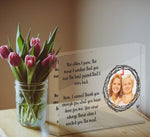 Load image into Gallery viewer, Mothers Day From Daughter, Mum Photo Frame, Personalized Gift For Mom From Daughter
