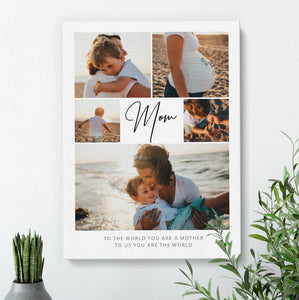Mother's Day Gift | Custom Canvas Gift | Gift For Mom