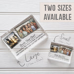Load image into Gallery viewer, Multi Photo Frame, Three Best Friends Personalised Picture Frame PhotoBlock - Unique Prints
