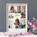 Load image into Gallery viewer, Mum Quote Gift | Custom Family Photo Print | Mum Appreciation Gift Idea
