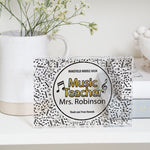Load image into Gallery viewer, Music Teacher Gift | Music Teacher Retirement | Music Coach Gift | Music Teacher Appreciation | Gift For Music Teacher PhotoBlock - Unique Prints
