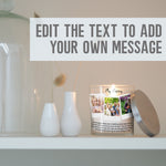 Load image into Gallery viewer, My Nanny Quotes Custom Photos Candle Holder | Grandma Quotation Gift Ideas | Personalized Votive Glass with Picture | Home Decor Present Candleholder - Unique Prints
