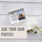 Load image into Gallery viewer, One Year Anniversary Gift For Boyfriend | 12 Month Anniversary Gift For Girlfriend | Gift For Couple PhotoBlock - Unique Prints
