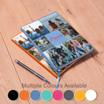 Load image into Gallery viewer, Personalised A5 Photo Journal, Lined Notebook, Gift for Friends
