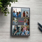 Load image into Gallery viewer, Personalised A5 Photo Journal, Lined Notebook, Gift for Friends

