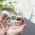 Load image into Gallery viewer, Personalised Best Friend Sister Plaque Keepsake Crystal Photo Block Present Gift PhotoBlock - Unique Prints
